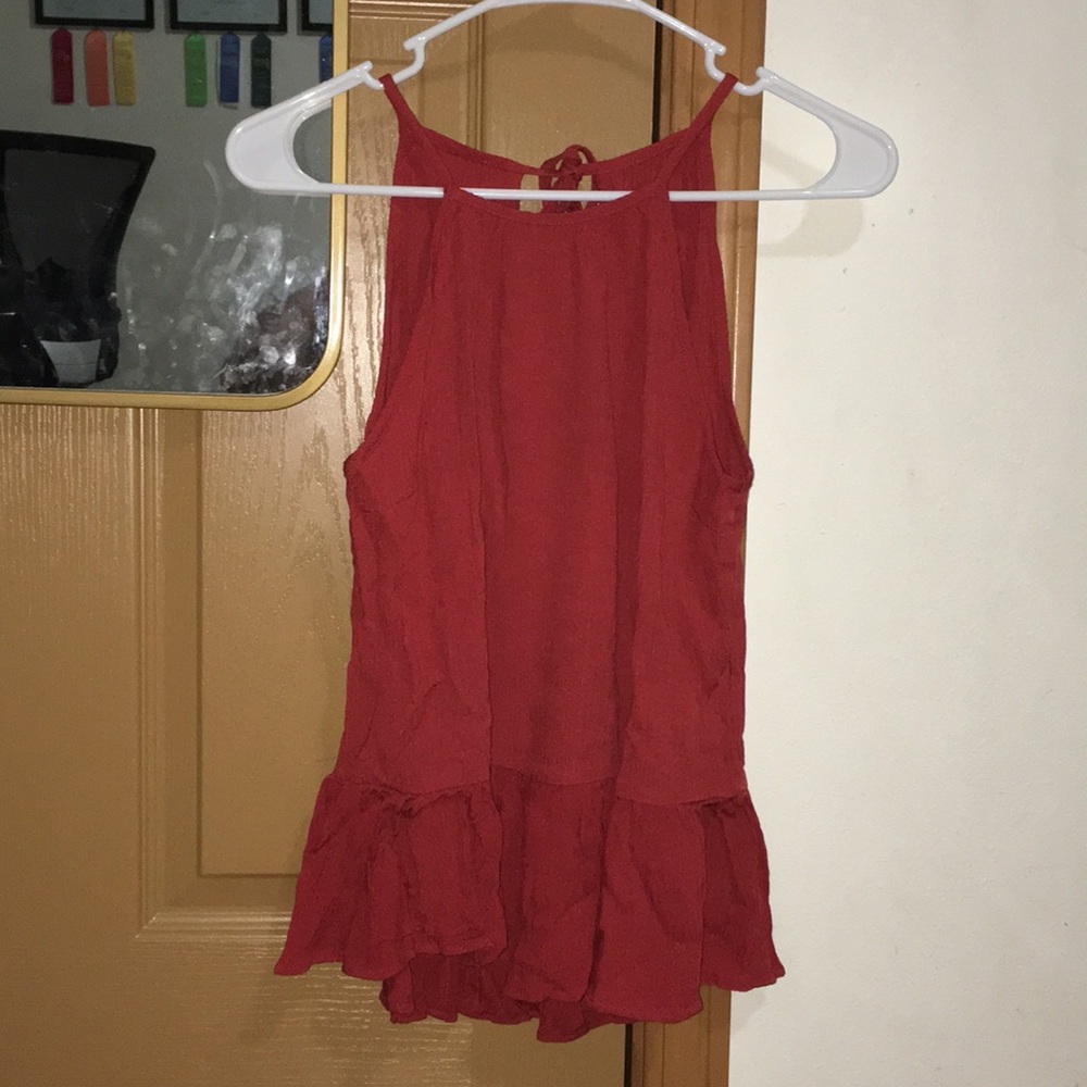 ASOS DESIGN Crinkle Trapeze Top